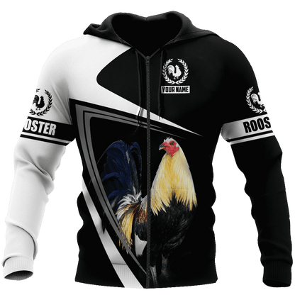 Personalized Rooster 3D Printed Unisex Shirts DA28042103