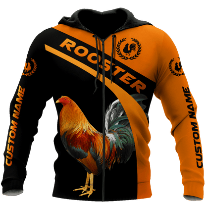 Personalized Rooster 3D Printed Unisex Shirts HHT04052102