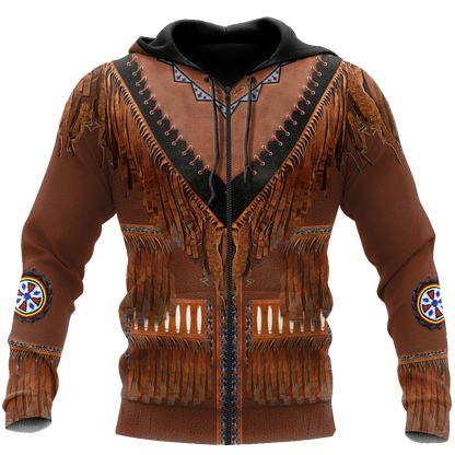 Cowboy Jacket No8 Cosplay 3D Over Printed Unisex Deluxe Hoodie ML