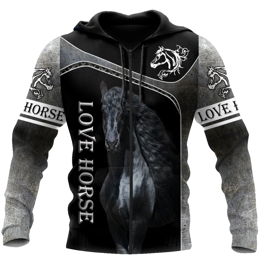 Love Friesian Horse 3D All Over Printed Unisex Shirts TNA11232002