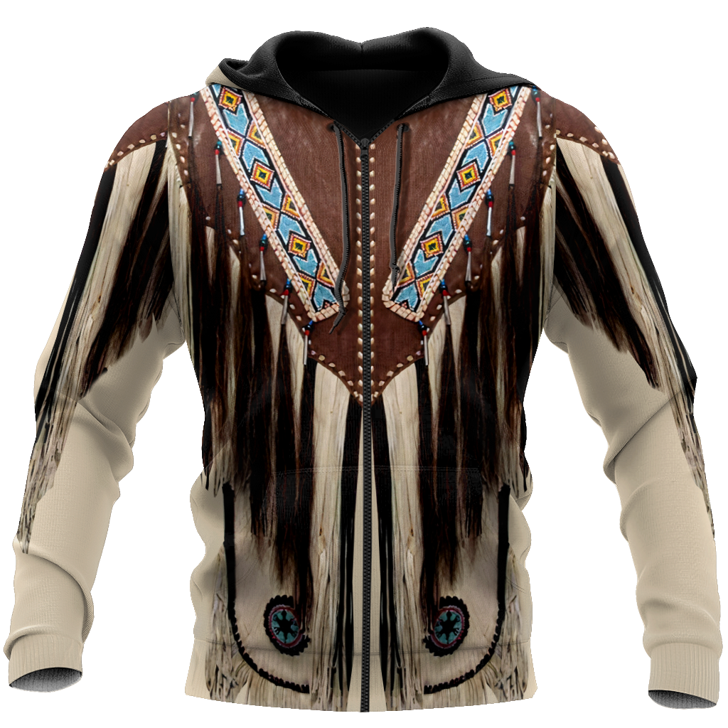 Cowboy Jacket No11 Cosplay 3D Over Printed Unisex Deluxe Hoodie ML