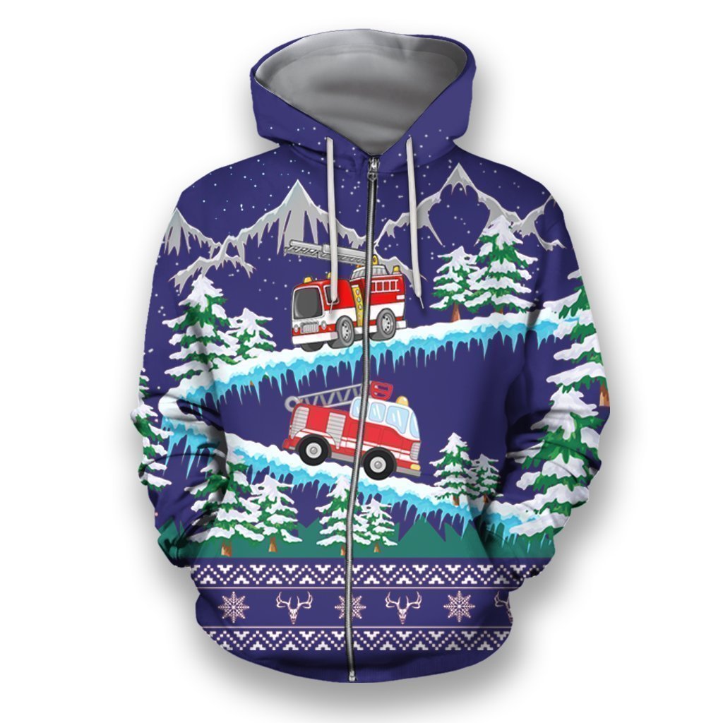 3D All Over Printed Firefighter - Amaze Style™-Apparel