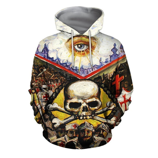 3D All Over Printed Templar Shirts - Amaze Style™-Apparel