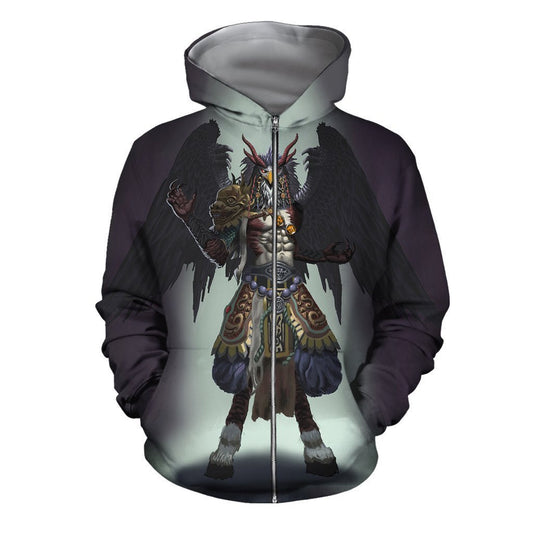 3D All Over Print Horus The Confidential Letter Night Hoodie - Amaze Style™-Apparel