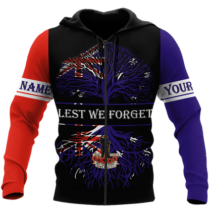 Premium Anzac Day 3D All Over Printed Unisex Shirts