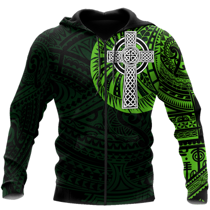 Irish Tattoo Hoodie For Men And Women