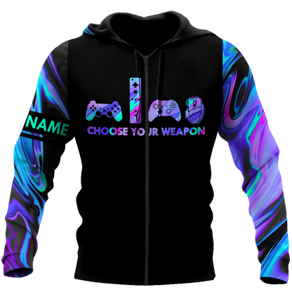 Gamer 3D All Over Printed Hoodie SN14062101
