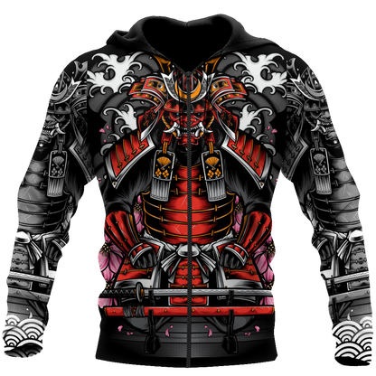 Premium 3D Printed Unisex Samurai Shirts MEI