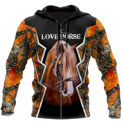 American Quarter Horse Camo 3D All Over Printed Shirts For Men And Women TR1712201CL