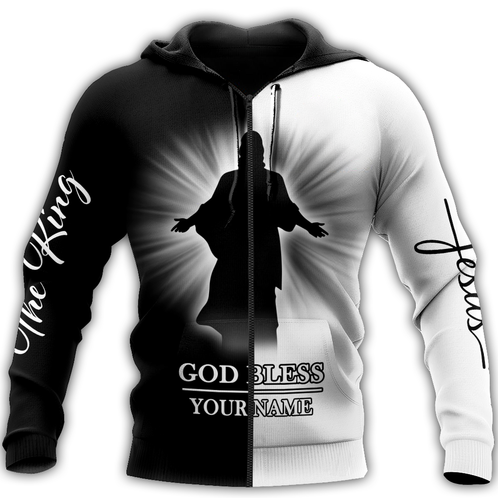 Premium Christian Jesus Personalized Name 3D All Over Printed Unisex Shirts - Amaze Style™-Apparel