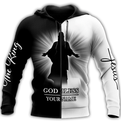 Premium Christian Jesus Personalized Name 3D All Over Printed Unisex Shirts - Amaze Style™-Apparel