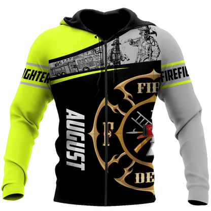 August Firefighter Hoodie For Men And Women MH28012120