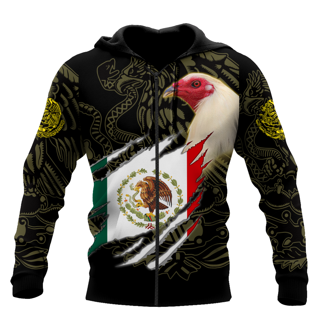 Personalized Mexican Rooster 3D Printed Unisex Shirt