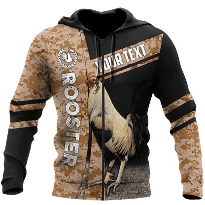 Personalized Rooster 3D Printed Unisex Shirts HHT03062102