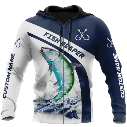 Custom name Bonefish fishing design 3d print shirts