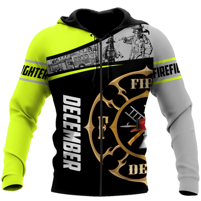 December Firefighter Hoodie For Men And Women MH28012124