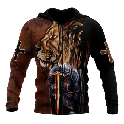 Knight of God - Christian - 3D All Over Printed Style for Men and Women