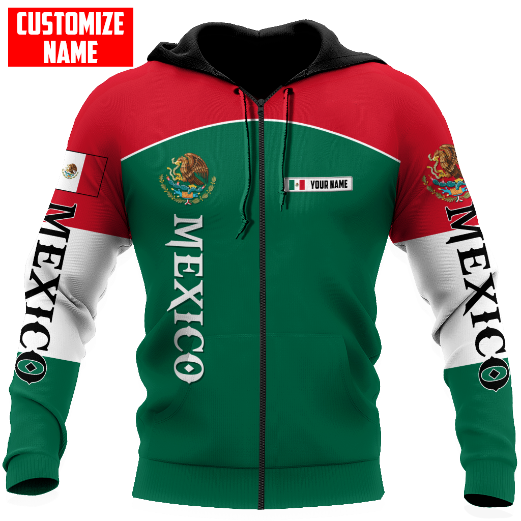 Persionalized Mexico 3D All Over Printed Unisex Shirts DQB26062102