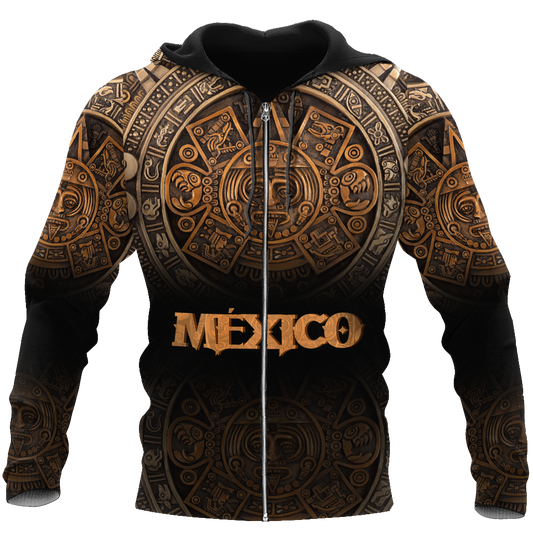 Aztec Mexico Hoodie Personalized 3D All Over Printed Shirts