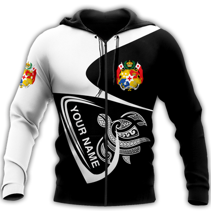 Premium Unisex Hoodie Polynesian Tonga Custom Name ML
