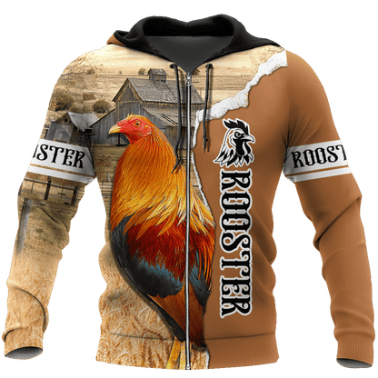 Rooster 3D Printed Unisex Shirts DD05062103