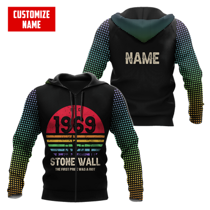 Customize Name The Pride 3D All Over Printed Unisex Shirts
