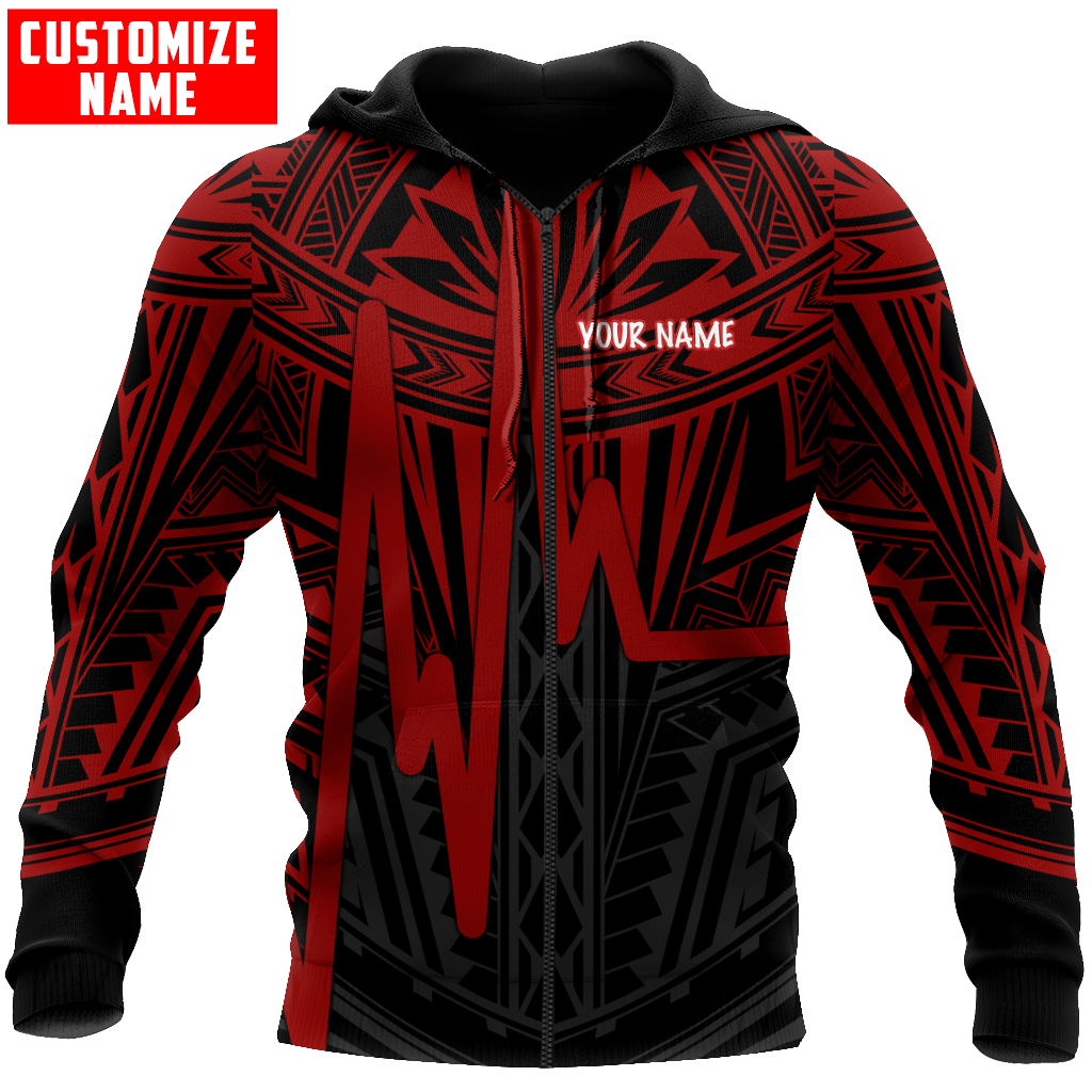 Polynesian Tattoo Unisex Shirts Personalize Name