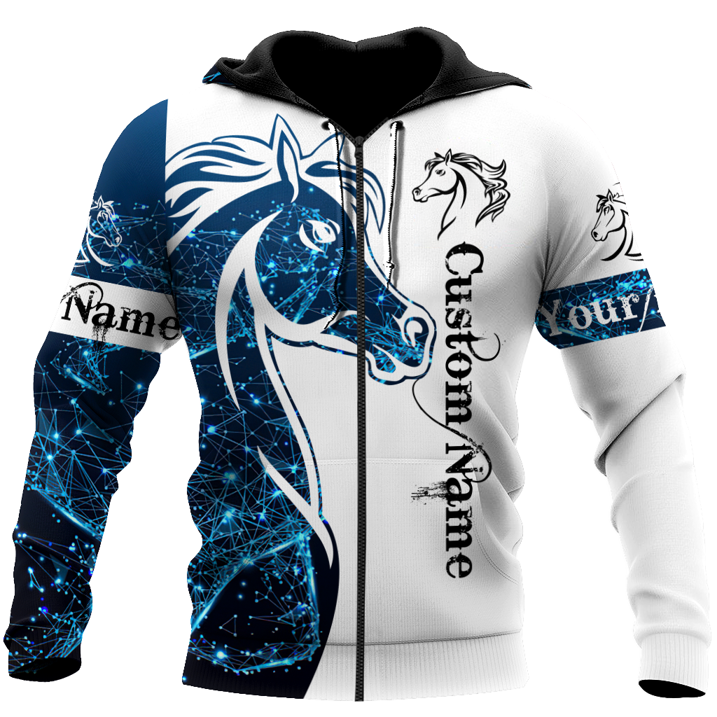 Personalized Name Horse 3D All Over Printed Unisex Shirts
