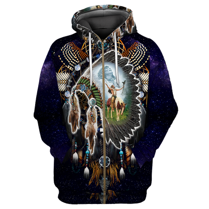 Native American 3D All Over Printed Unisex Shirt