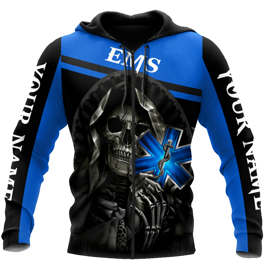 Premium EMS Personalized Name 3D All Over Printed Unisex Shirts