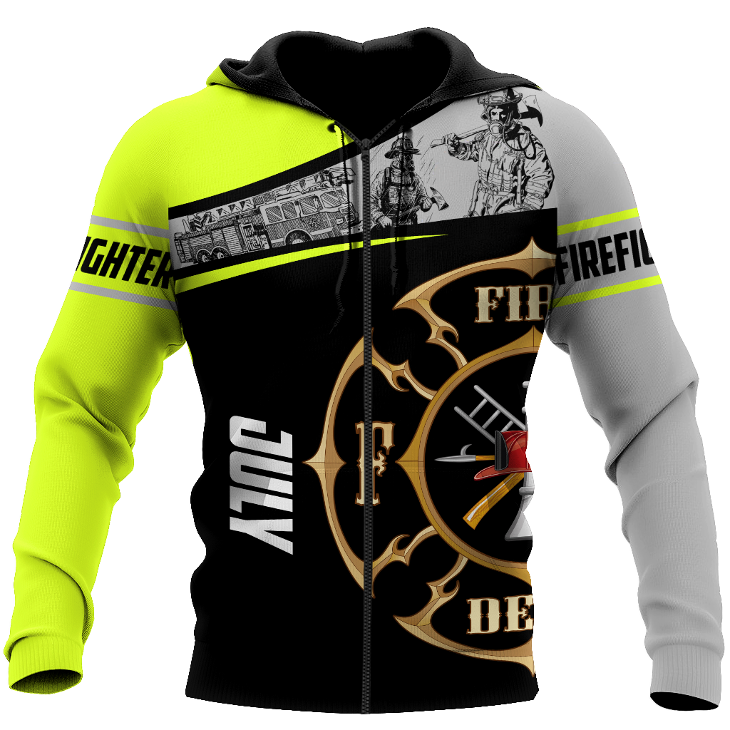 July Firefighter Hoodie For Men And Women MH28012119