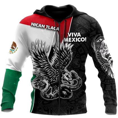 Personalized Mexican Hoodie 3D All Over Printed Unisex Hoodie