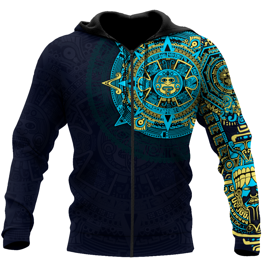 Premium Aztec Mexico 3D All Over Printed Shirts S1