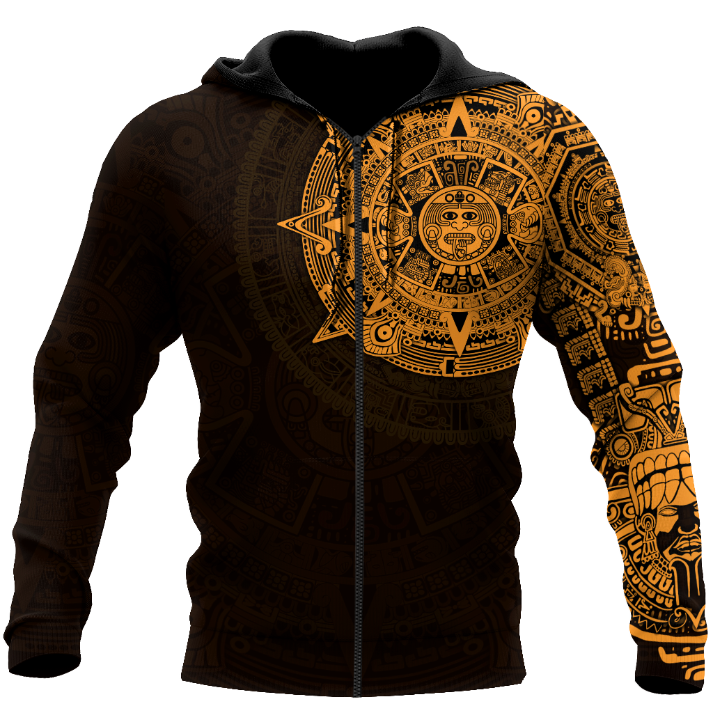 Premium Aztec Mexico 3D All Over Printed Shirts S