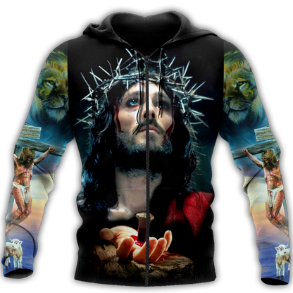 Jesus 3D All Over Printed Shirts For Men and Women NTN0402104