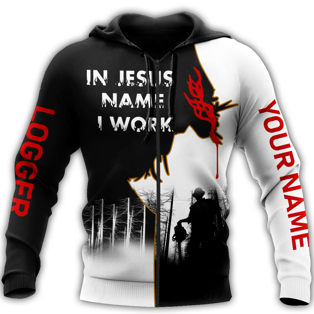 Logger - Jesus Custom Name Unisex Shirts