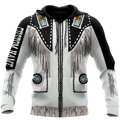 Cowboy Jacket No17 Cosplay Custom Name 3D Over Printed Unisex Deluxe Hoodie ML