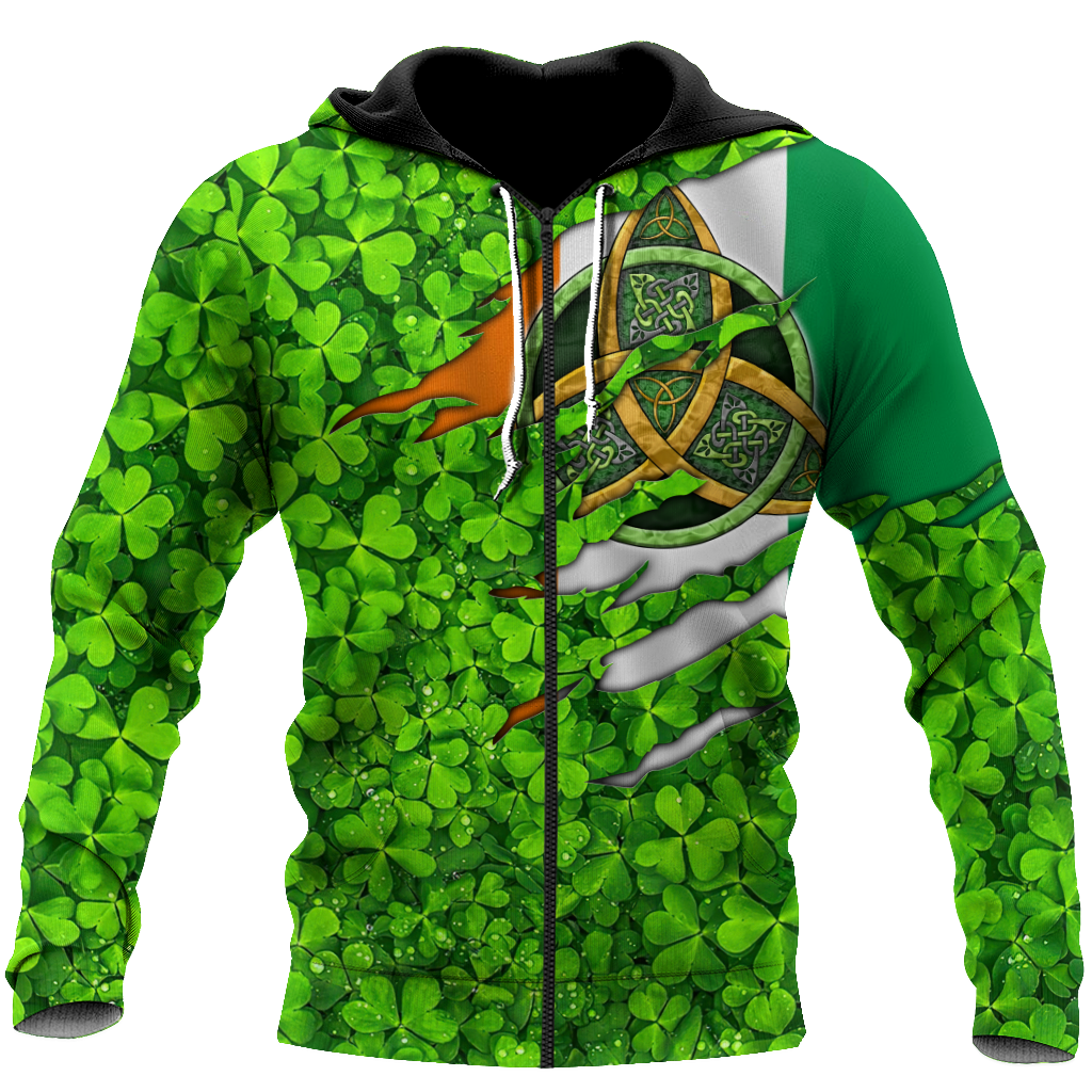 Premium Irish Saint Patrick's Day 3D All Over Printed Unisex Shirts