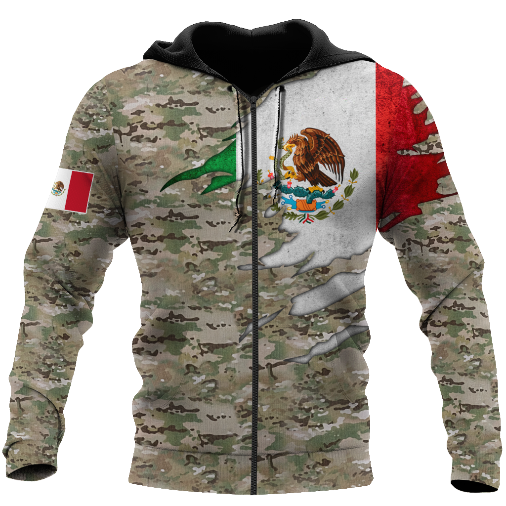 Mexico 3D All Over Printed Hoodie