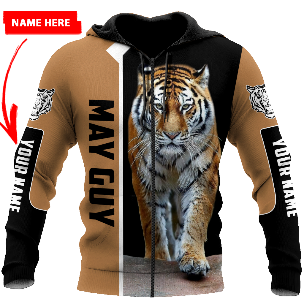 Customize Name May Tiger Hoodie For Men And Women PD17042101.S