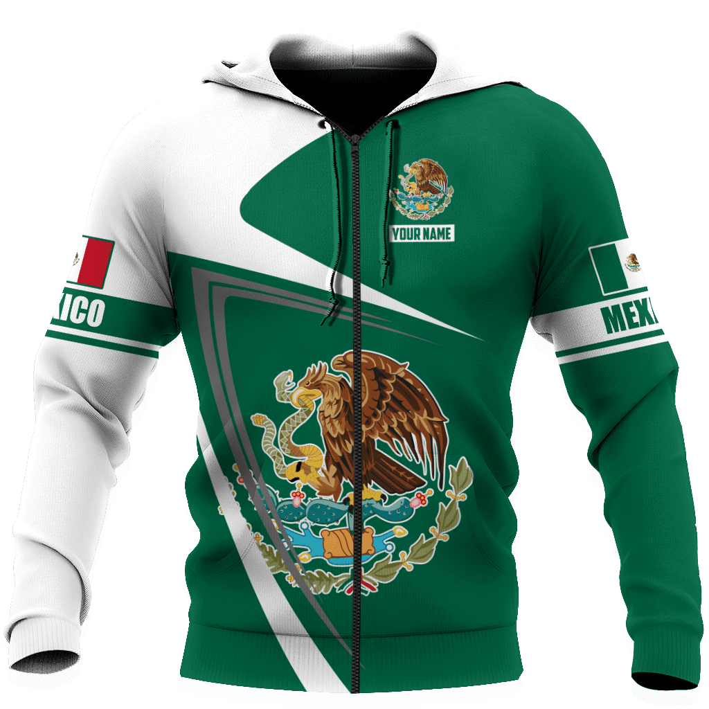 Persionalized Mexico 3D All Over Printed Unisex Shirts