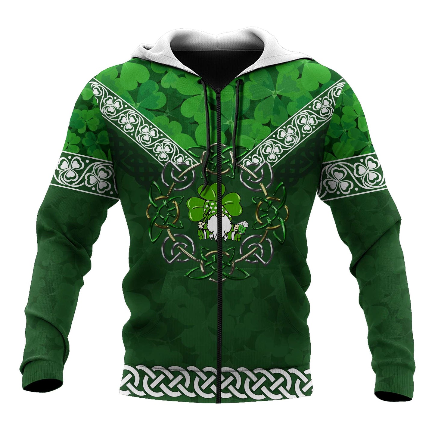 Premium Irish Saint Patrick's Day 3D All Over Printed Unisex Shirts