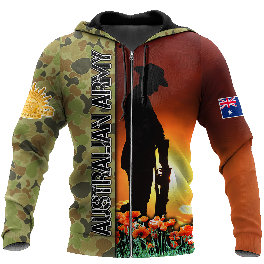 Lest We Forget Anzac Day 3D All Over Printed