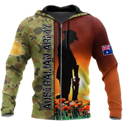 Lest We Forget Anzac Day 3D All Over Printed