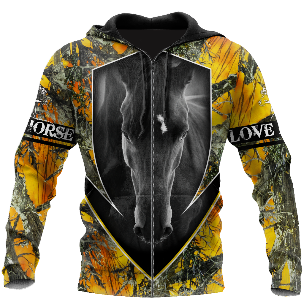 Love Horse 3D All Over Printed Shirts For Men And Women TR1912202CL