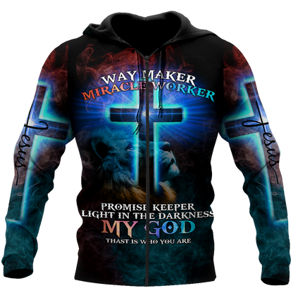 Jesus 3D All Over Printed Unisex Hoodie