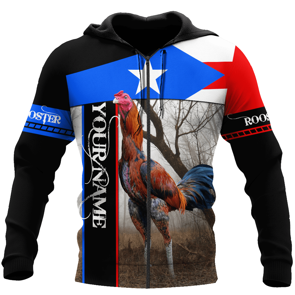 Personalized Mexican Rooster 3D Printed Unisex Shirt