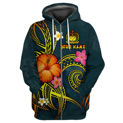 Polynesian Hawaii Personalized Name 3D Unisex Shirt