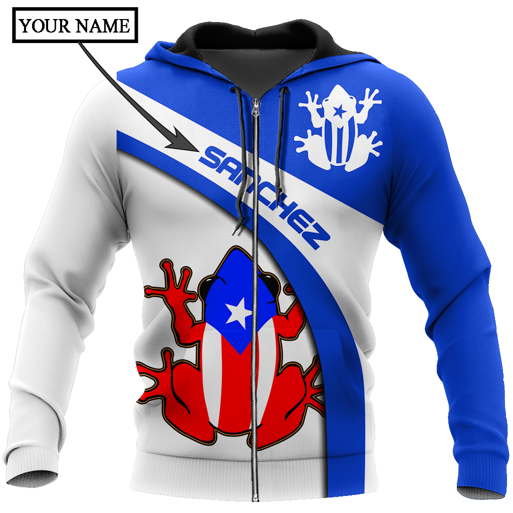 Customize Name Puerto Rico Shirts For Men And Women