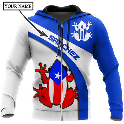 Customize Name Puerto Rico Shirts For Men And Women
